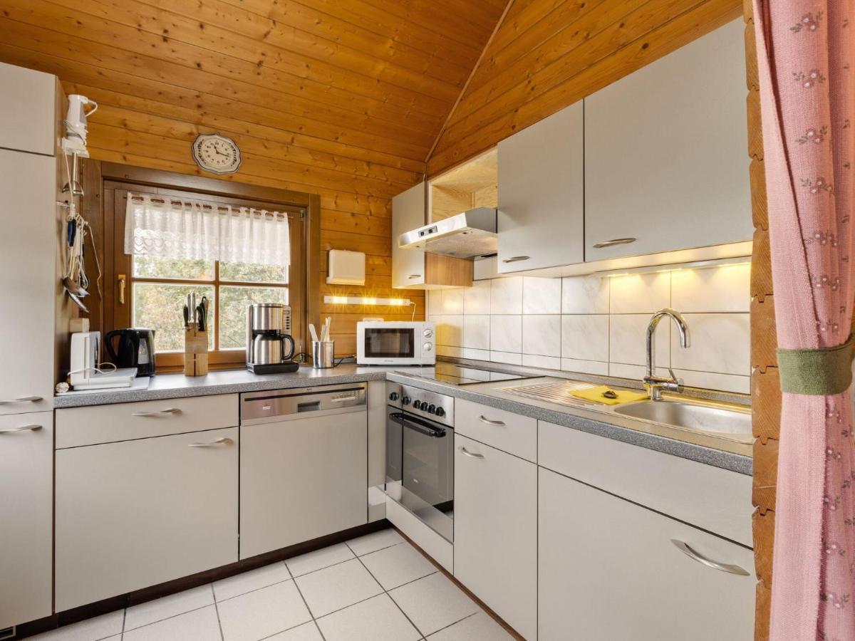 Chalet In Hinterrod Thuringia With Sauna Eisfeld Eksteriør bilde