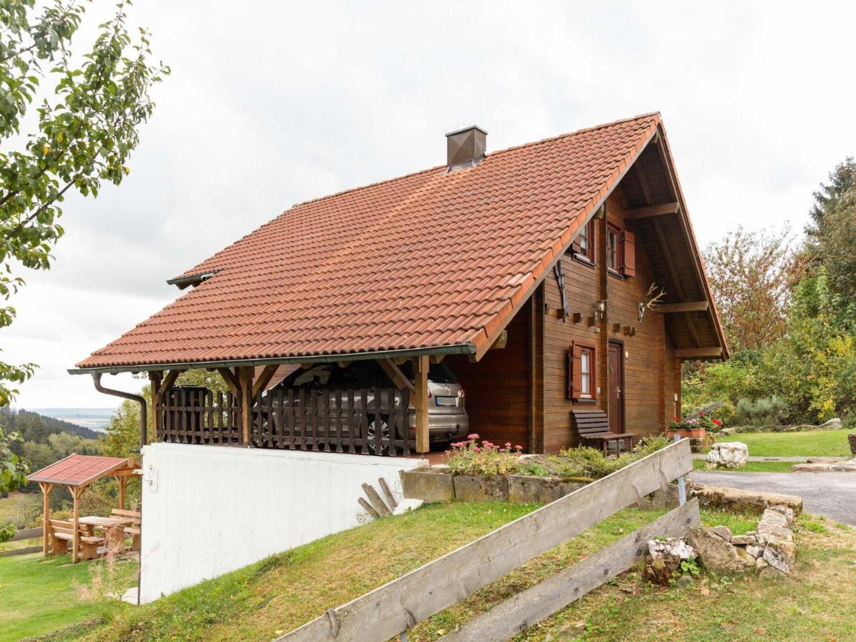 Chalet In Hinterrod Thuringia With Sauna Eisfeld Eksteriør bilde