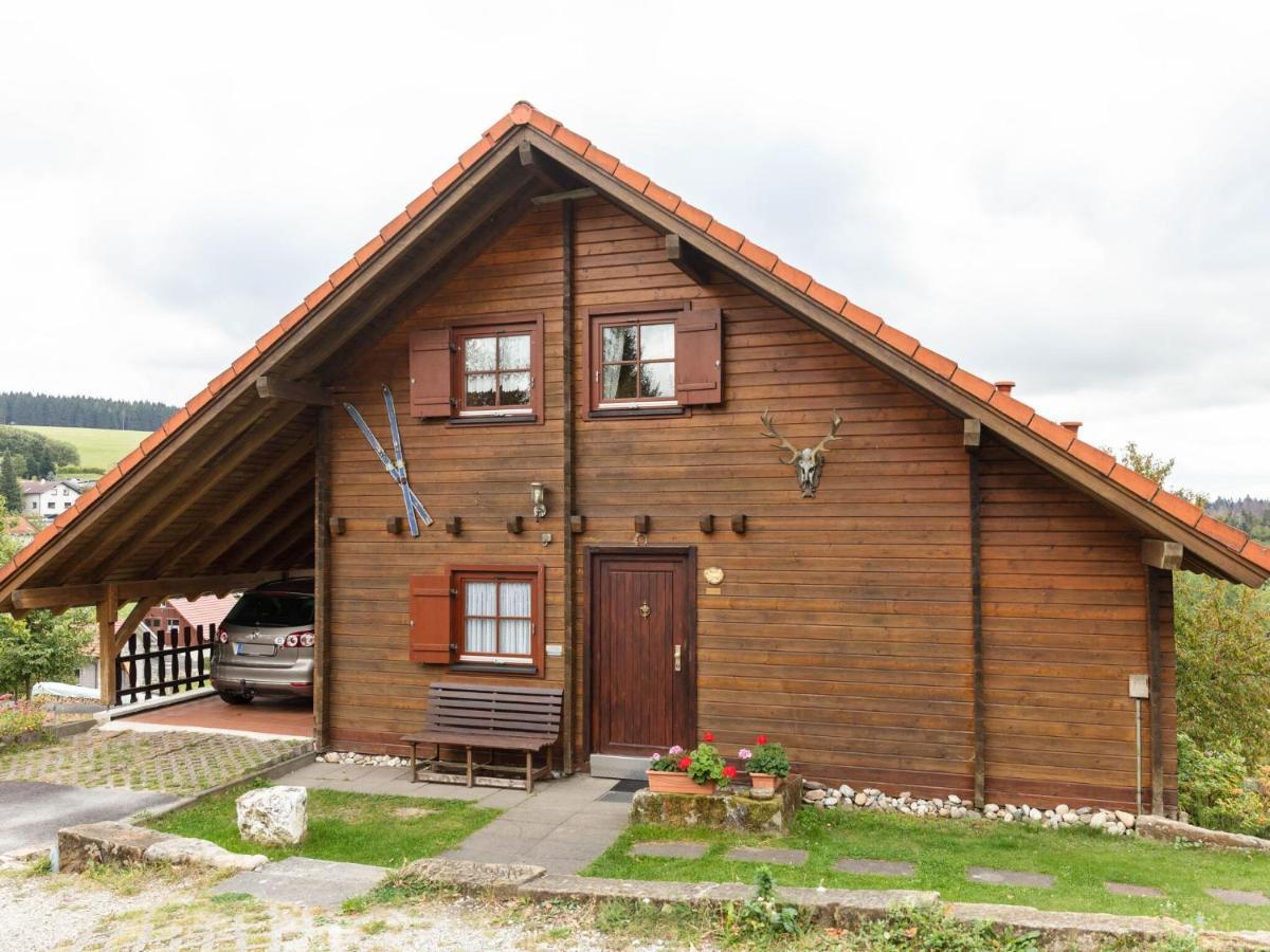 Chalet In Hinterrod Thuringia With Sauna Eisfeld Eksteriør bilde
