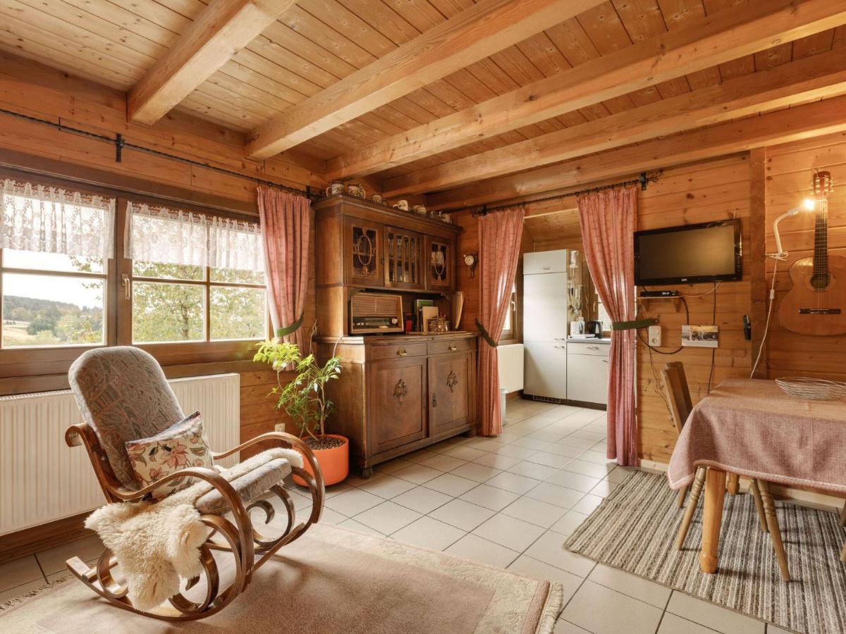Chalet In Hinterrod Thuringia With Sauna Eisfeld Eksteriør bilde
