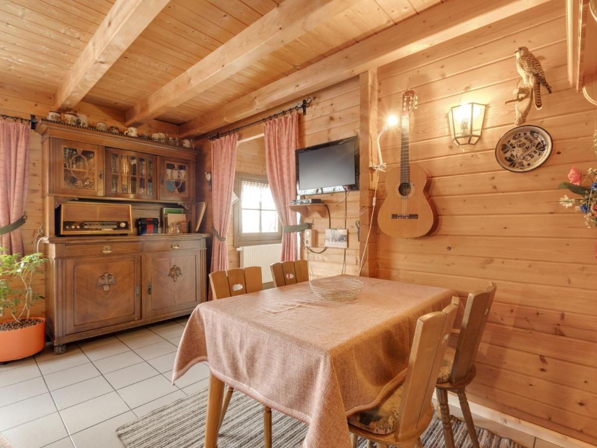 Chalet In Hinterrod Thuringia With Sauna Eisfeld Eksteriør bilde